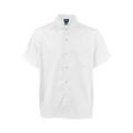 Kng Large White Snap Front Cooks Shirt 1140L